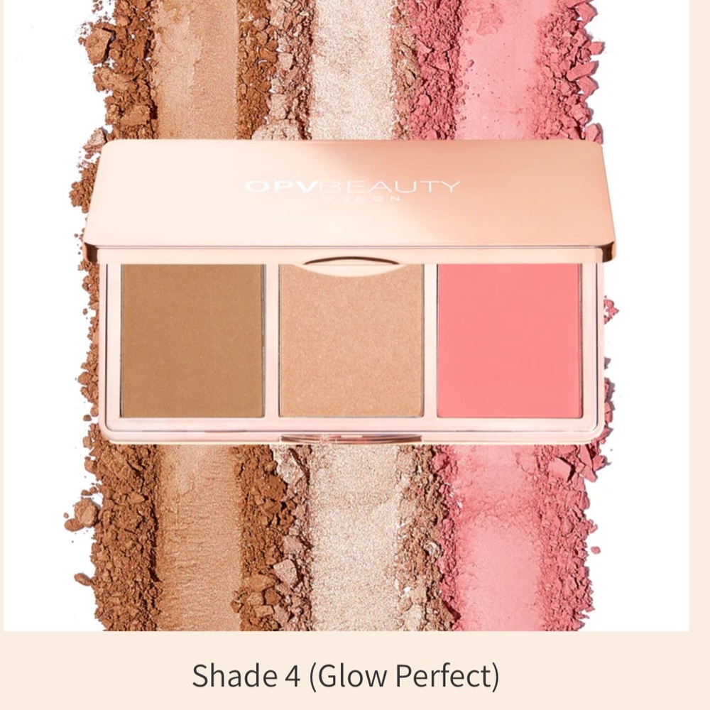 OPV Beauty Glow Perfect Face Palette Shade 4